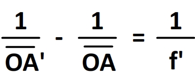 Relation de conjugaison